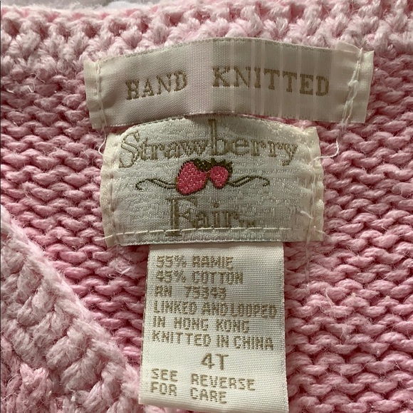 STRAWBERRY FAIR girls sweater - Picture 4 of 5